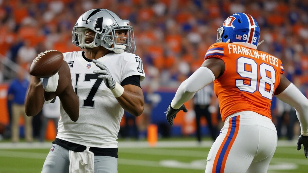 Raiders Lose to Broncos Amid Offensive Line Crisis as Geno Smith and Jackson Powers-Johnson Injured